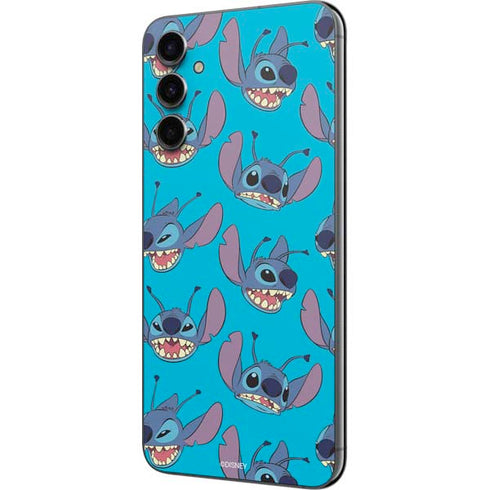 Disney Lilo and Stitch Face Expression Pattern Galaxy A14 5G Skin